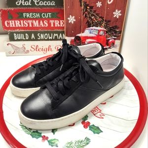 🖤 EUC Fresh Picked Unisex Wear Genuine Leather Lace Up Low Top Sneakers, 8